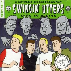 画像2: Swingin' Utters / Live In A Dive [Comic Book セット] (2)