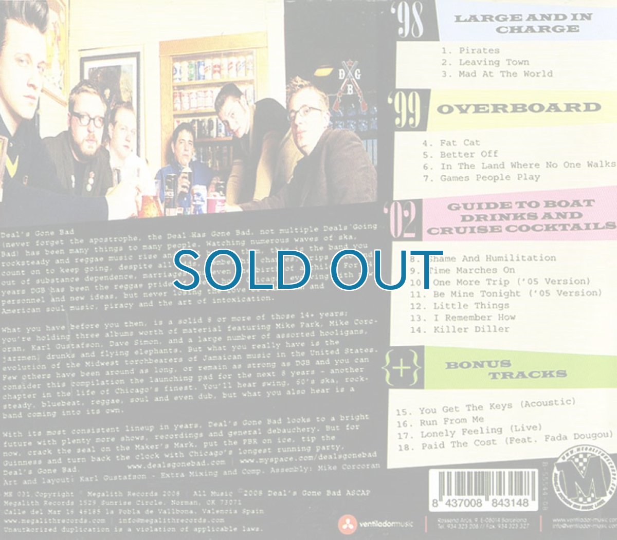 画像2: Deal's Gone Bad / Chickago's Quality Jamaican Soul 1998 - 2003 (2)