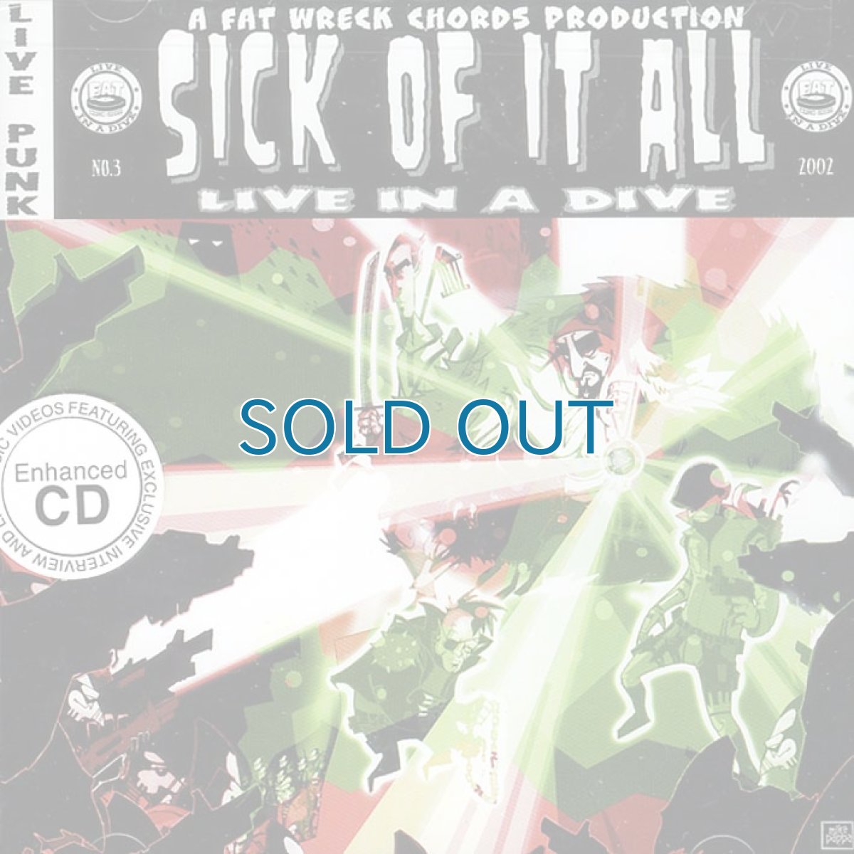 画像1: Sick Of It All / Live In A Dive (1)