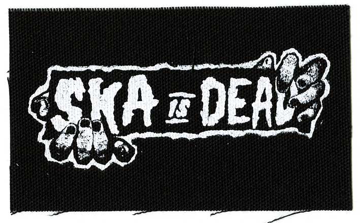画像1: Ska Is Dead / Hands With Logo Cloth パッチ (1)