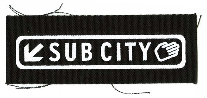 画像1: Sub City Records / Logo Cloth パッチ (1)