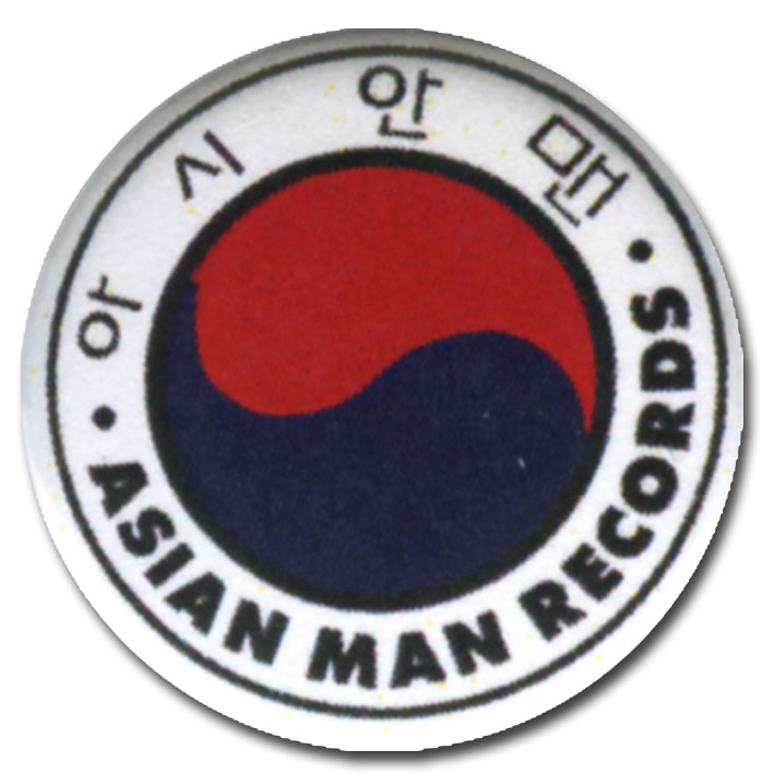 画像1: Asian Man Records / Logo バッヂ (1)