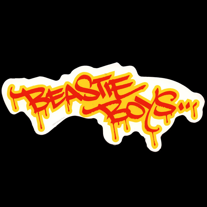 画像1: Beastie Boys / Grafitti Logo ステッカー (1)