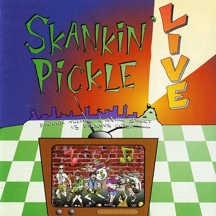 画像1: Skankin' Pickle / Live [US Org.LP] [CD | Dill]【ユーズド】 (1)