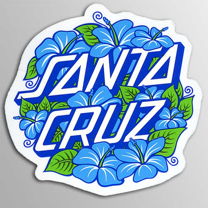 画像1: Santa Cruz Skateboards / 3" Hibiscus Dot ステッカー (1)