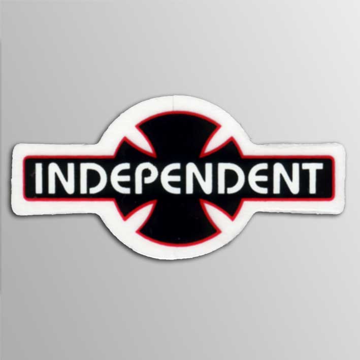 画像1: Independent Trucks / Indy 1" OG Bar & Cross BK ステッカー (1)