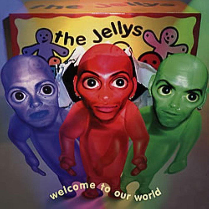 画像1: 【日本盤】The Jellys / Welcome To Our World [JP Orig.LP] [CD | Mission Impossible]【ユーズド】 (1)