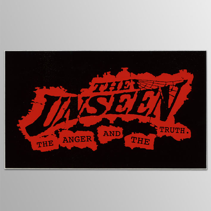 画像1: Unseen / The Anger and The Truth ステッカー (1)