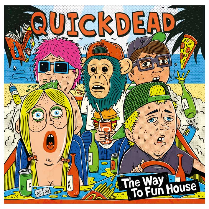 画像1: QUICKDEAD / The Way To Fun House (1)