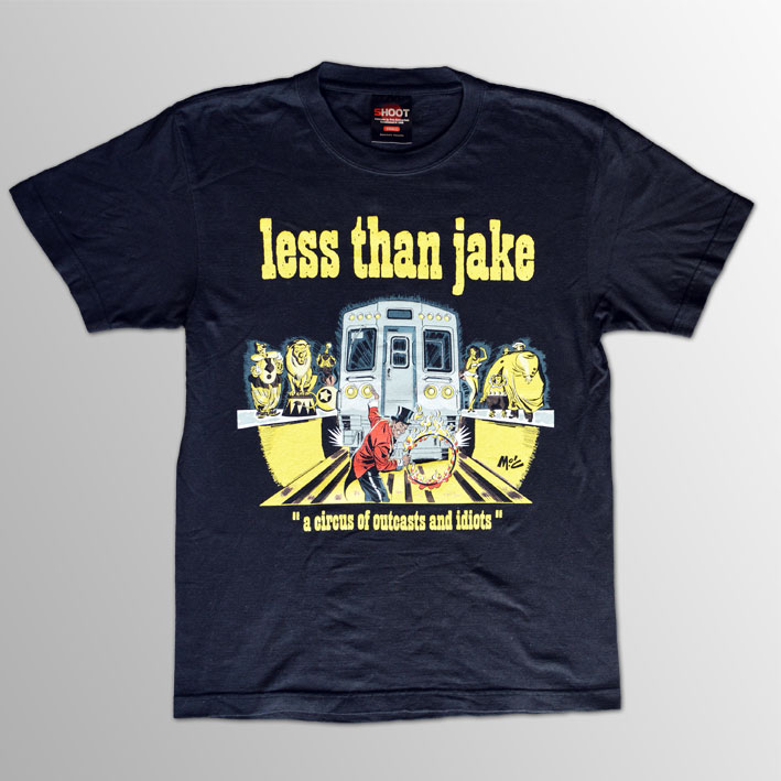 画像1: Less Than Jake / A Circus Of Outcasts And Idiots Tour T/S【Sサイズ】【ユーズド】 (1)