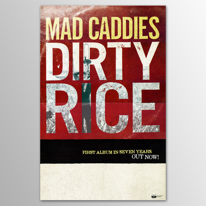 画像1: Mad Caddies / Dirty Rice ポスター (1)