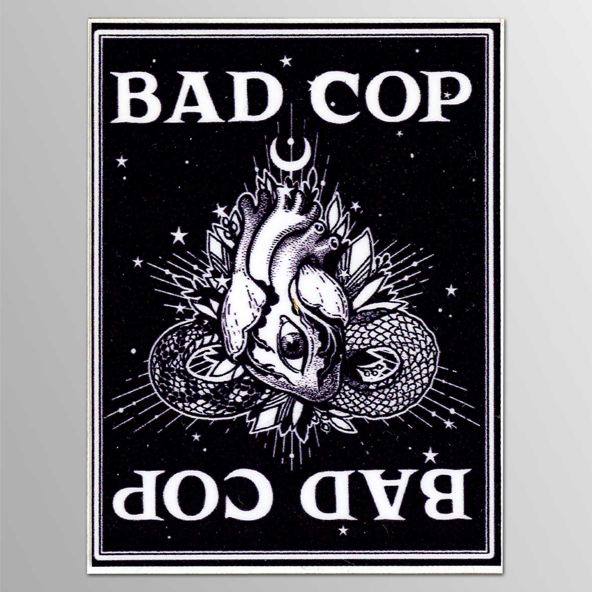 画像1: Bad Cop Bad Cop / Heart ステッカー (1)