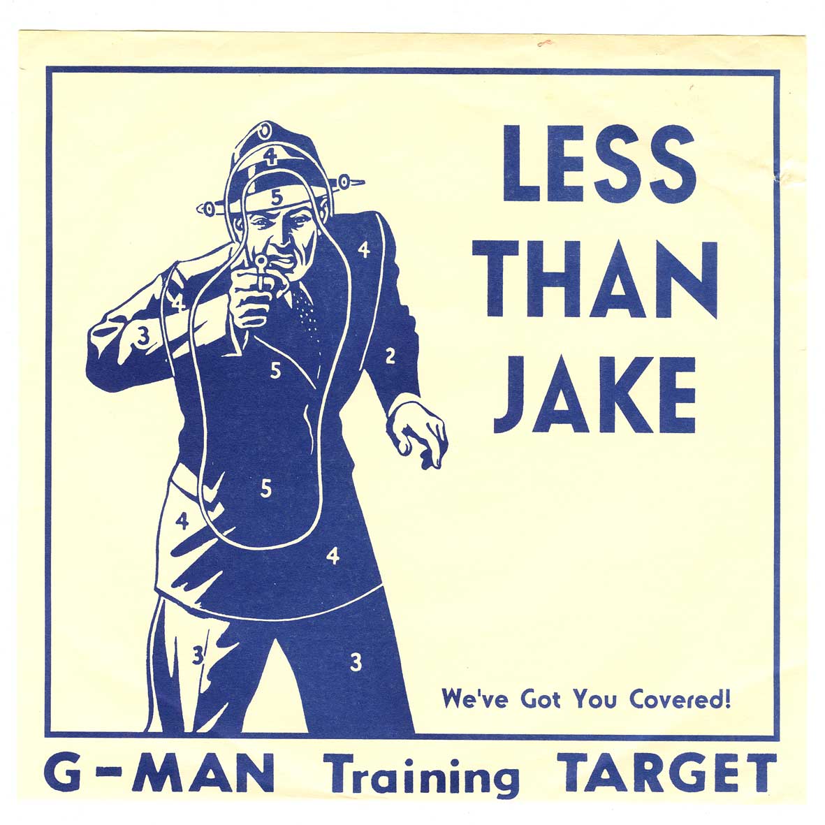 画像1: Less Than Jake / G-Man Training Target [7inch アナログ]【ユーズド】 (1)