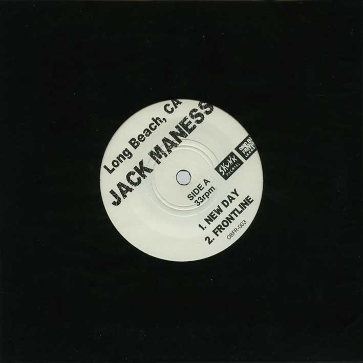 画像1: Jack Maness w/ BURN UNIT / New Day Split [7inch アナログ盤]【新品】 (1)