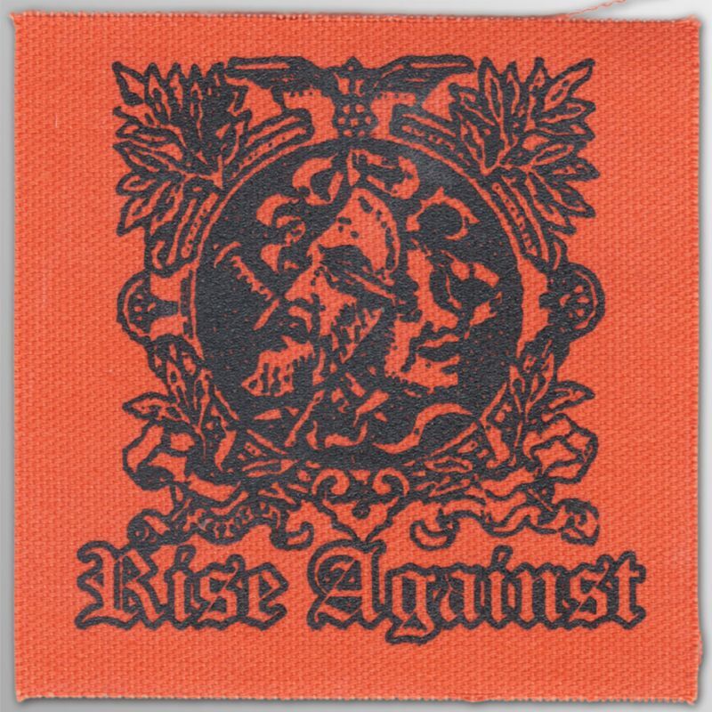 画像1: Rise Against / Orange Masks パッチ (1)