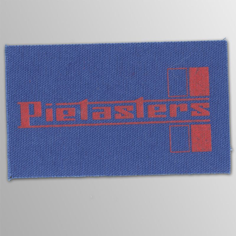 画像1: Pietasters / Red Logo On Blue パッチ (1)