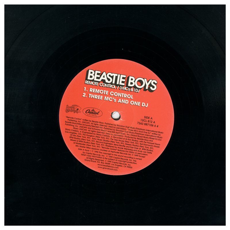 Beastie Boys / Remote Control / 3 MCs & 1 DJ [12inch アナログ