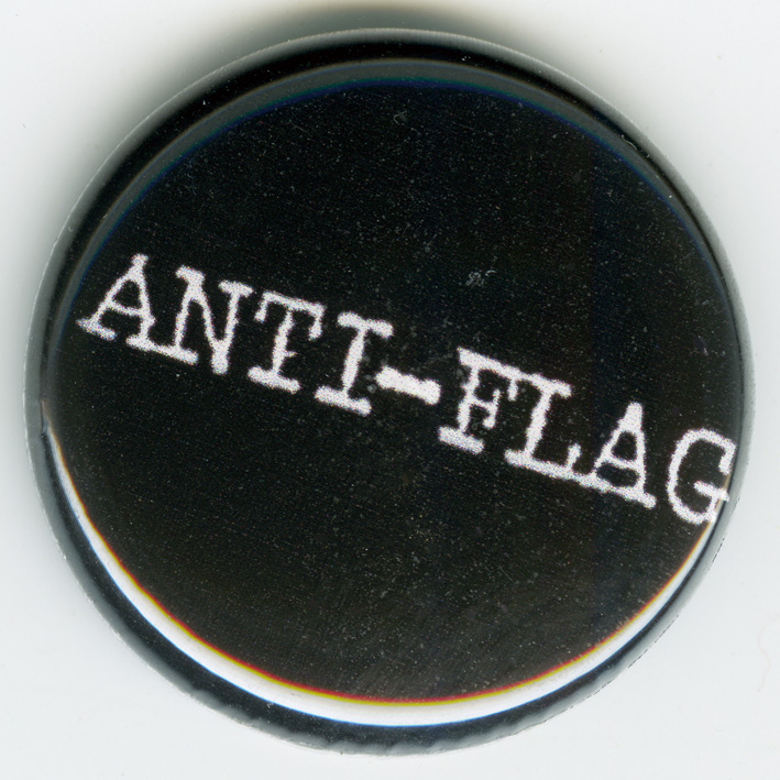 Anti-Flag / B/W Logo バッヂ