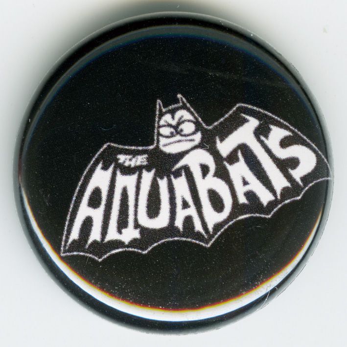 画像1: Aquabats / Bat Logo バッヂ (1)