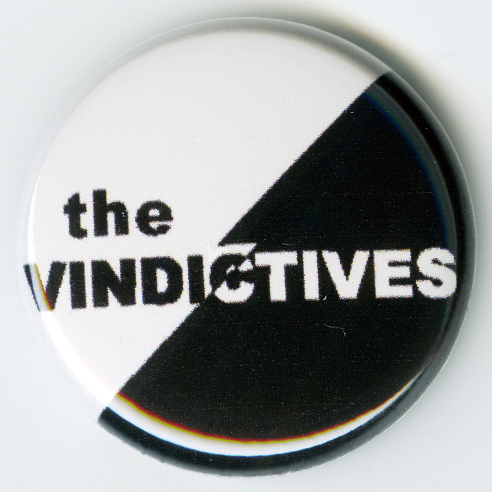 画像1: The Vindictives / B/W Divide バッヂ (1)