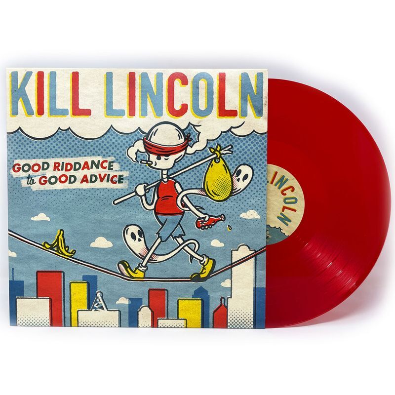 画像1: Kill Lincoln / Good Riddance To Good Advice [US Orig.LP | Reissue | Red Translucent] [12inch | Bad Time]【新品】 (1)