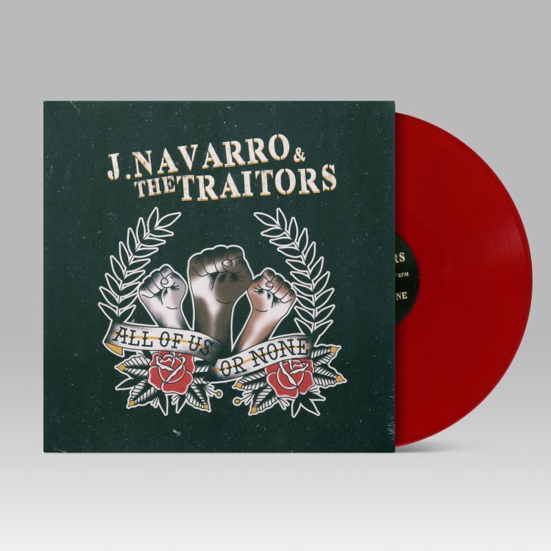 画像1: J.Navarro&The Traitors / All Of Us Or None [US Orig.LP | Red] [12inch | Bad Time]【新品】 (1)
