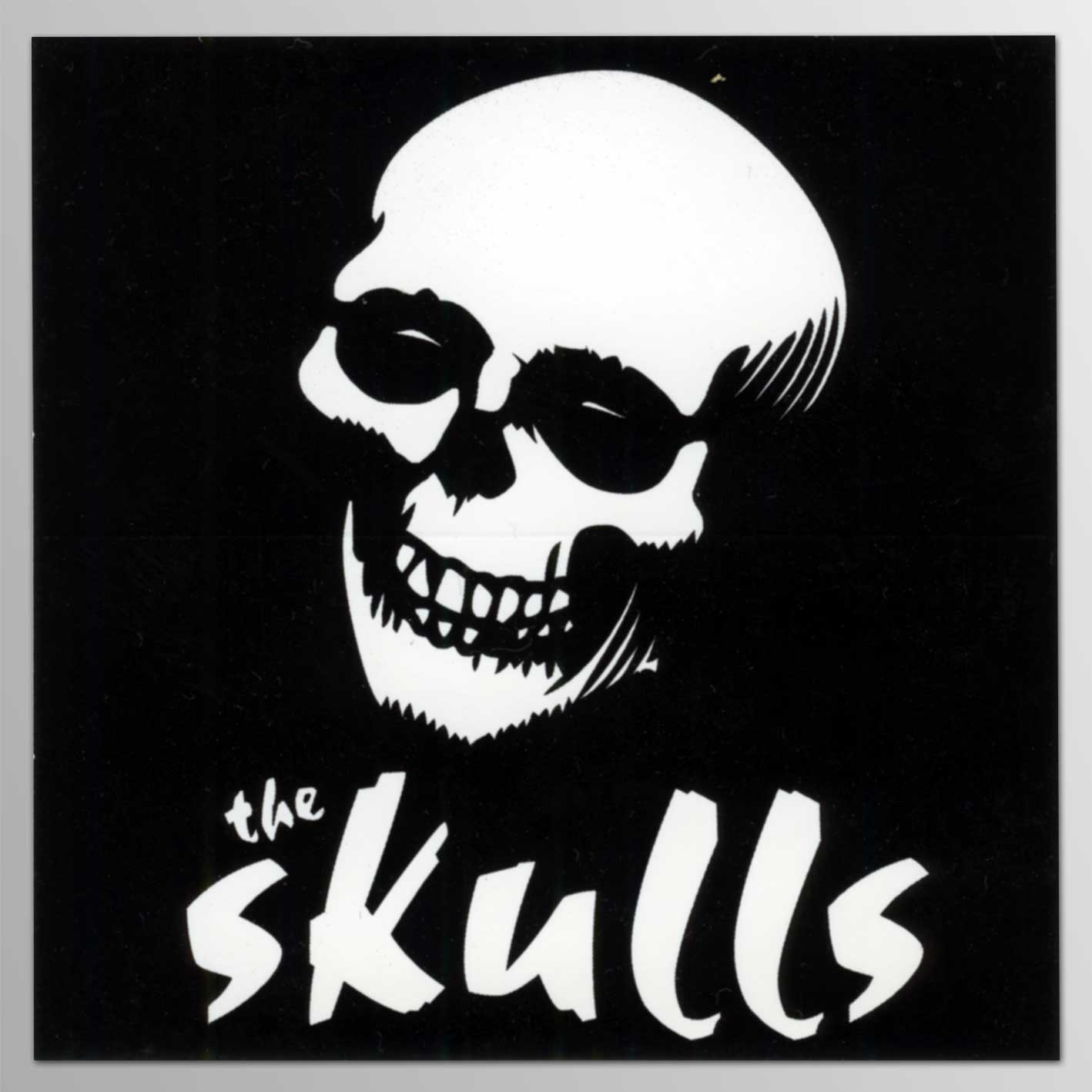 画像1: The Skulls / Square Logo ステッカー (1)