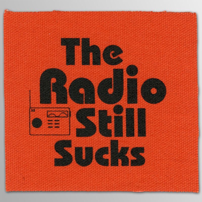 画像1: The Radio Still Sucks / Logo パッチ (1)