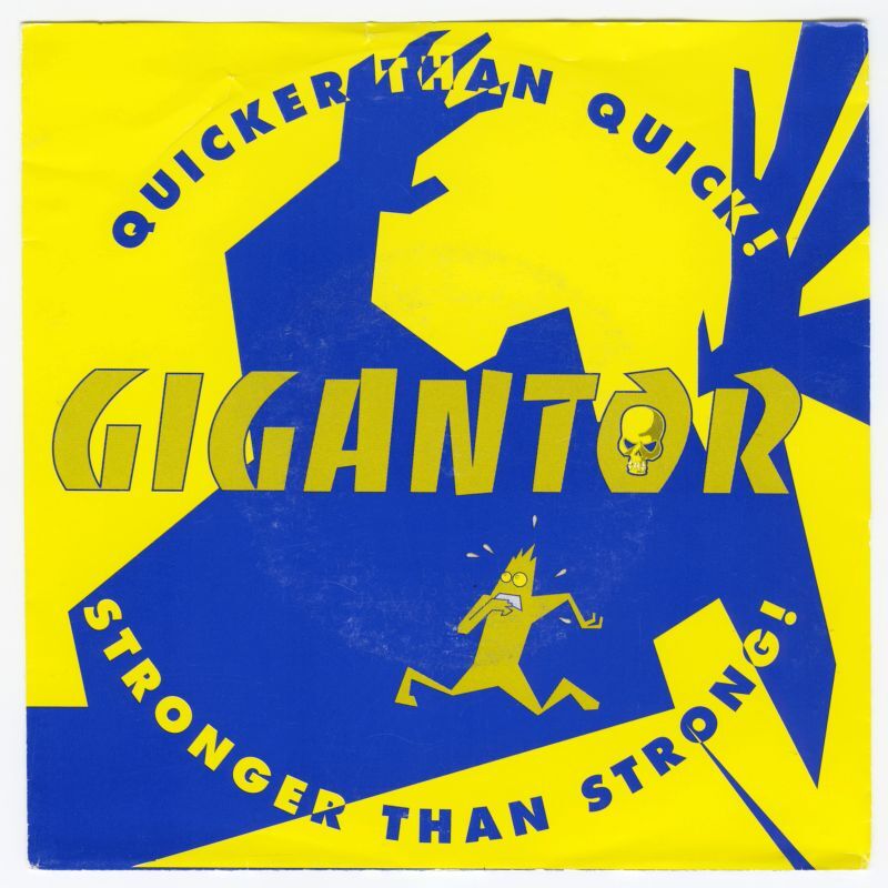 画像1: Gigantor / Quicker Than Quick! Stronger Than Strong! [US Orig.EP] [7inch | Lost And Found]【ユーズド】 (1)