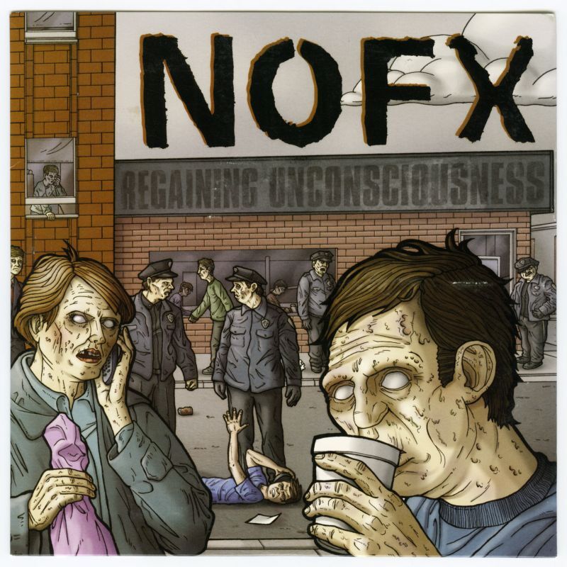 画像1: NOFX / Regaining Unconsciousness [US Orig.EP| Grey] [7inch | Fat Wreck]【ユーズド】 (1)