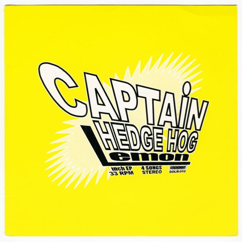 画像1: Captain Hedge Hog / Lemon [JP Orig.EP+Inner] [7inch | Spice Of Life]【ユーズド】 (1)
