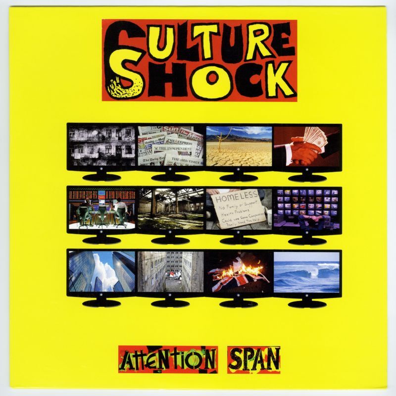 画像1: Culture Shock / Attention Span [UK Orig.LP+Inner] [12inch | Alternative Tentacles]【ユーズド】 (1)