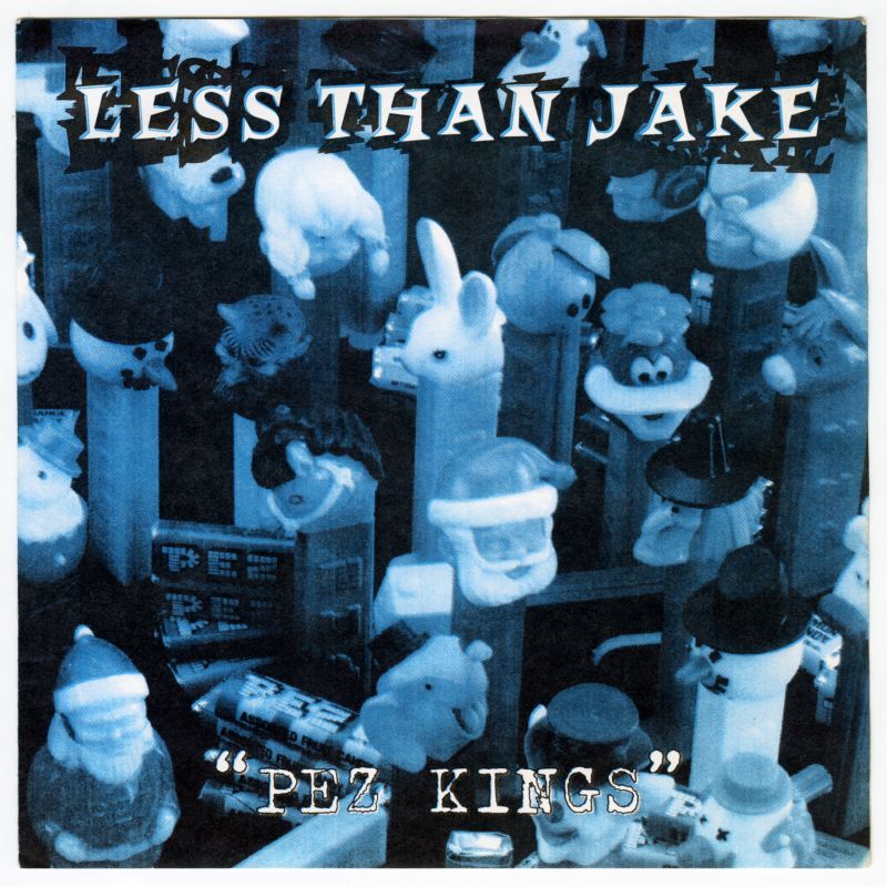 画像1: Less Than Jake / Pez Kings [US Orig.EP+Inner | Black] [7inch | Toybox]【ユーズド】 (1)