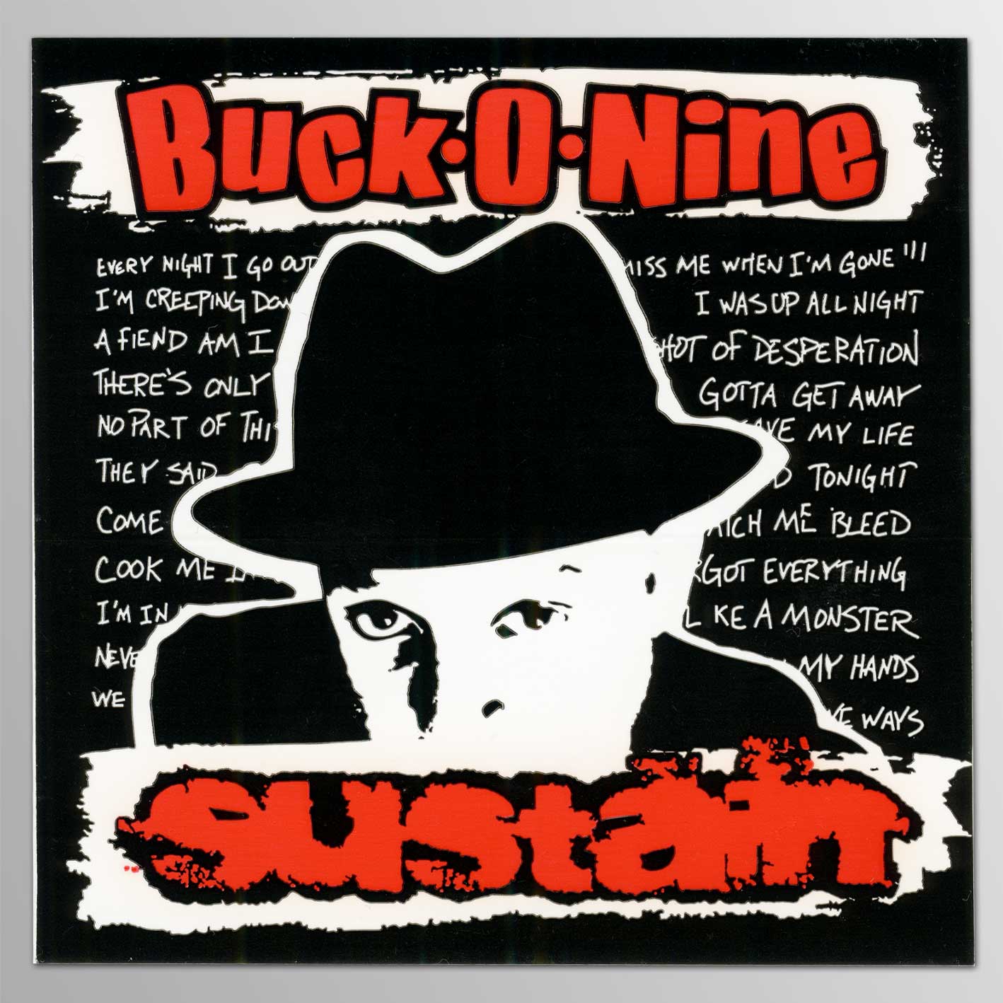 画像1: Buck-O-Nine / Sustain ステッカー (1)