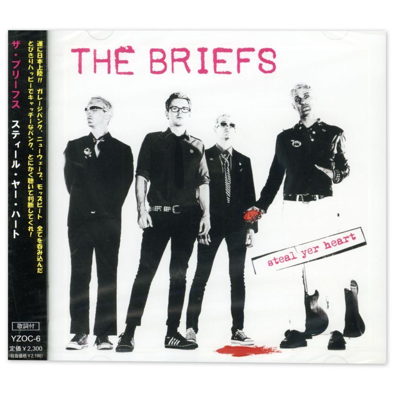 画像1: 【日本盤】The Briefs / Steal Yer Heart [JPN Org.LP] [CD | OCTET]【新品】 (1)
