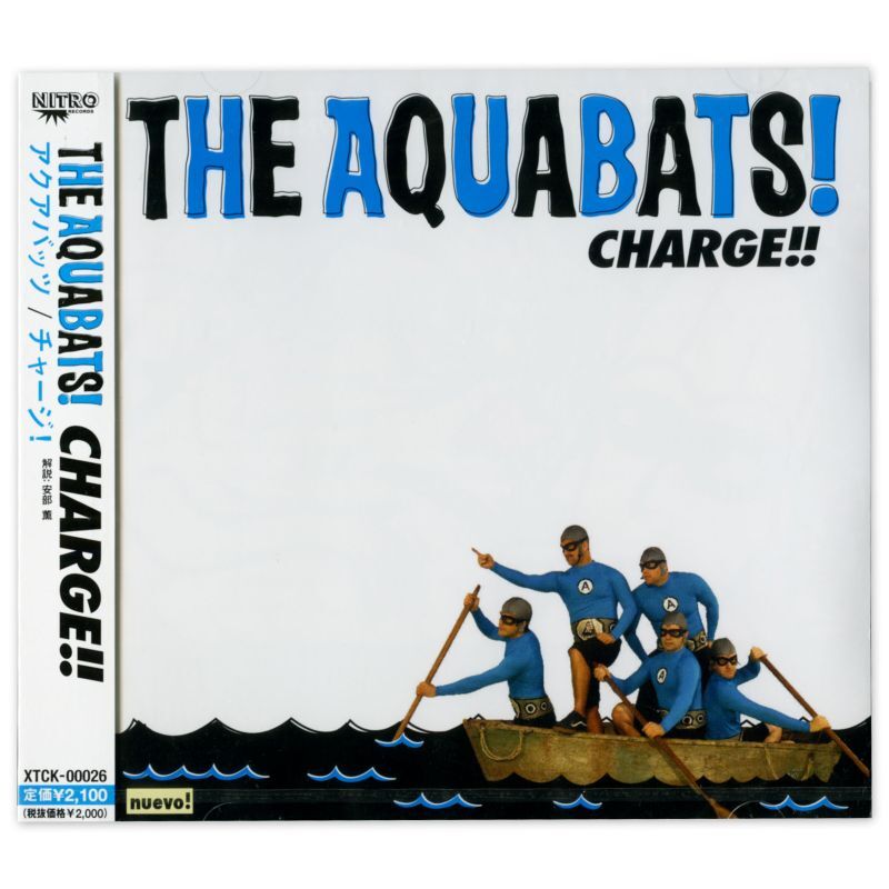 画像1: 【日本盤】The Aquabats / Charge!! [JPN Org.LP] [CD | X-Toy's]【新品】 (1)