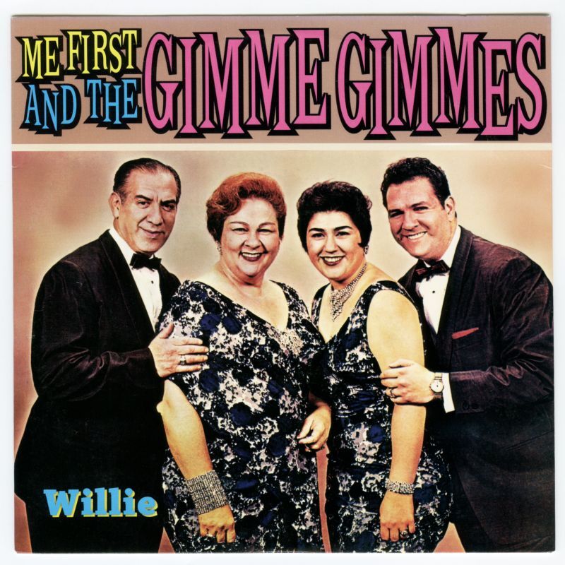 Me First And The Gimme Gimmes / Willie [US Orig.EP | Blue Translucent | Limited Edition] [7inch | Fat Wreck]【ユーズド】