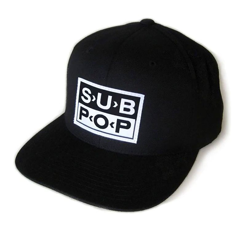 Sub Pop /  Logo ブラック・スナップバック