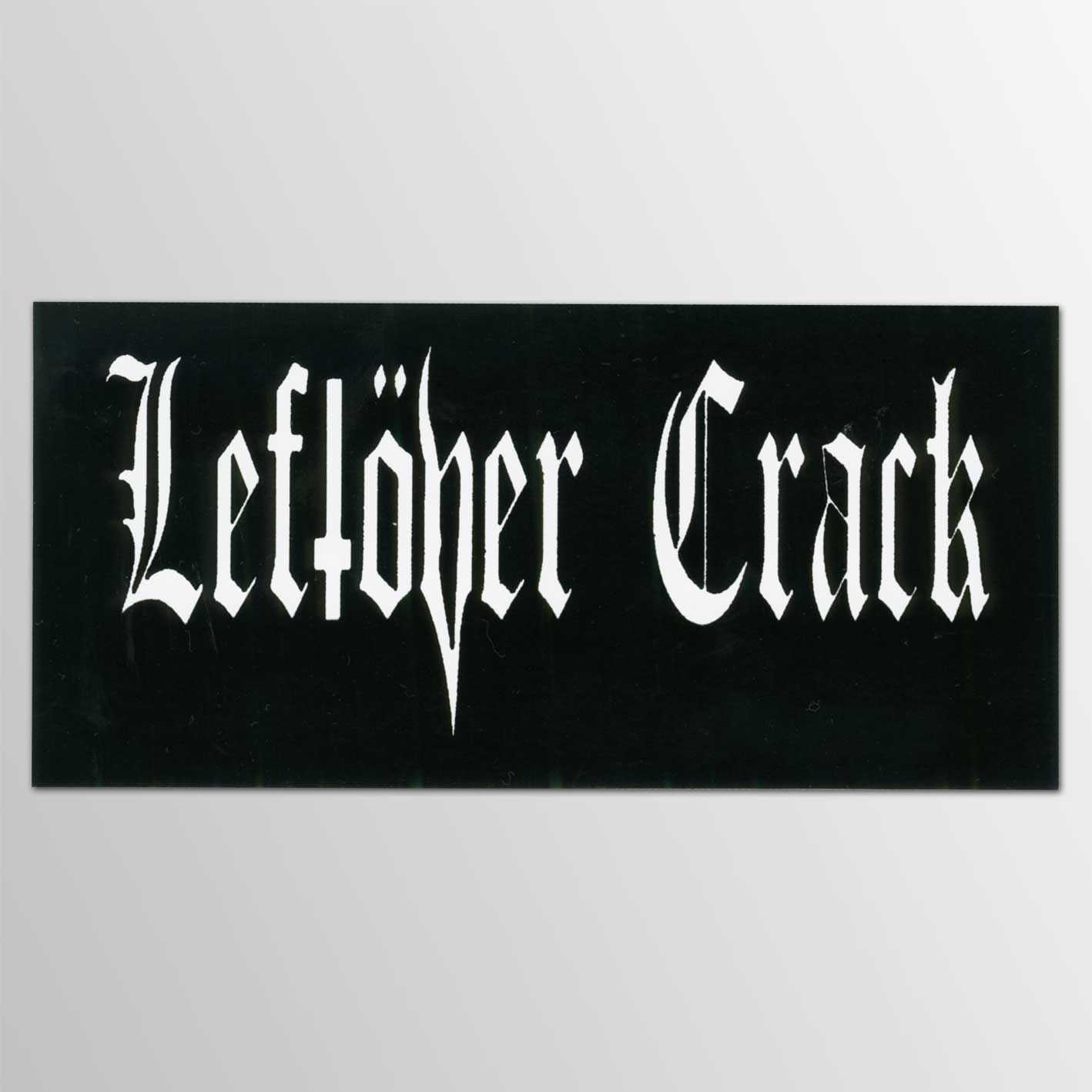 Leftöver Crack / Logo ステッカー