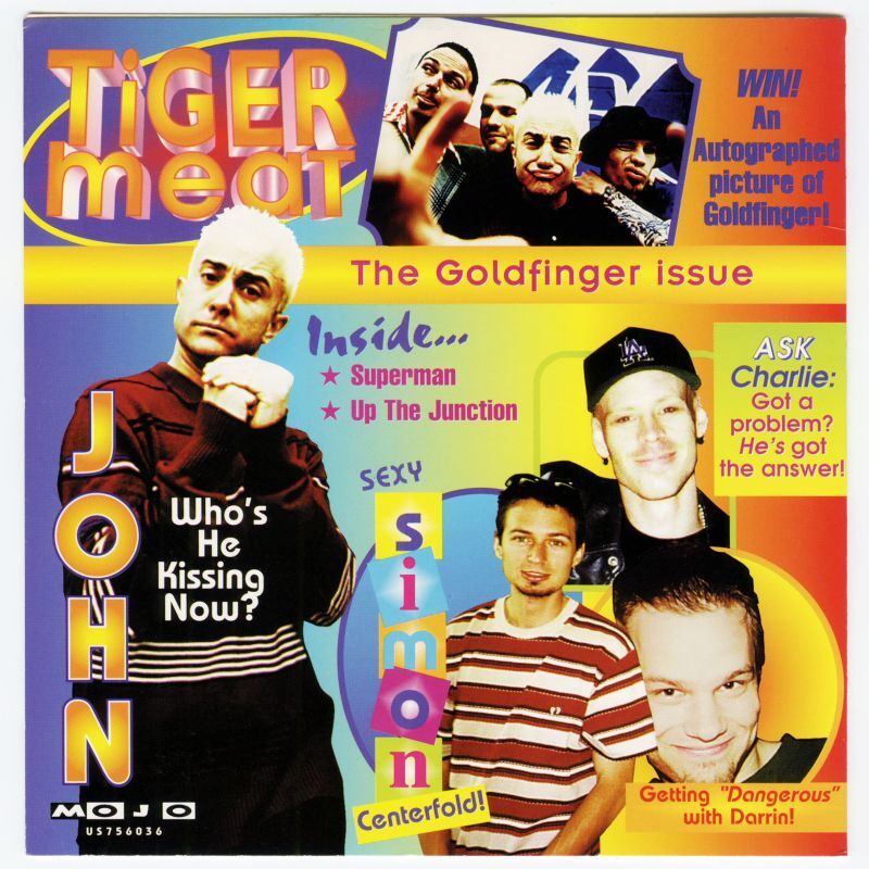 Reel Big Fish & Goldfinger / Teen Beef ｜ Tiger Meat [US Orig.EP] [7inch |  Mojo]【ユーズド】 - PUNK MART