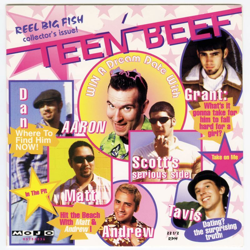 Reel Big Fish & Goldfinger / Teen Beef ｜ Tiger Meat [US Orig.EP] [7inch |  Mojo]【ユーズド】 - PUNK MART