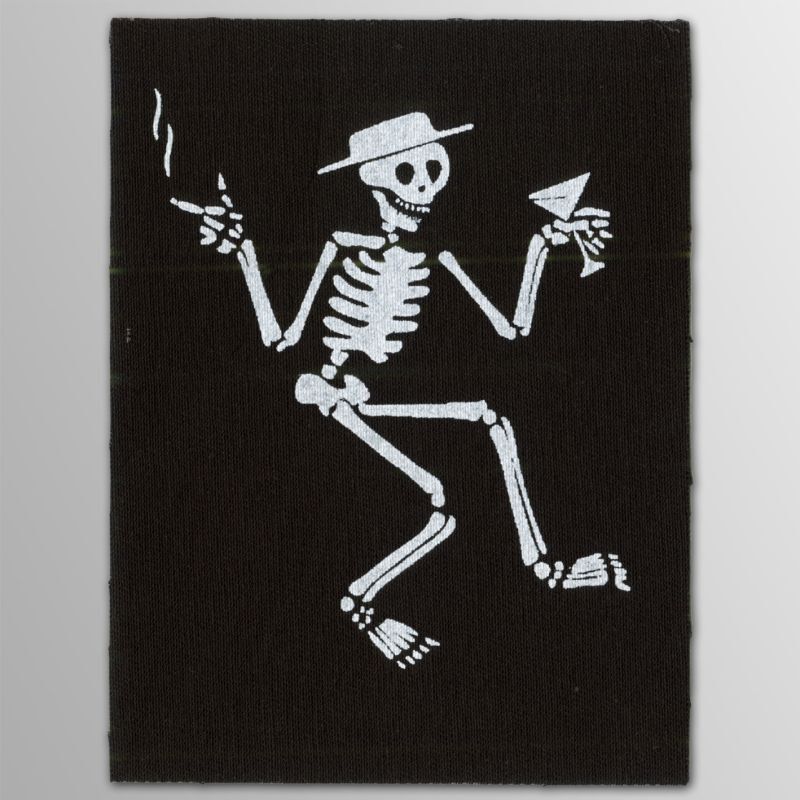 Social Distortion / Skeleton cloth パッチ