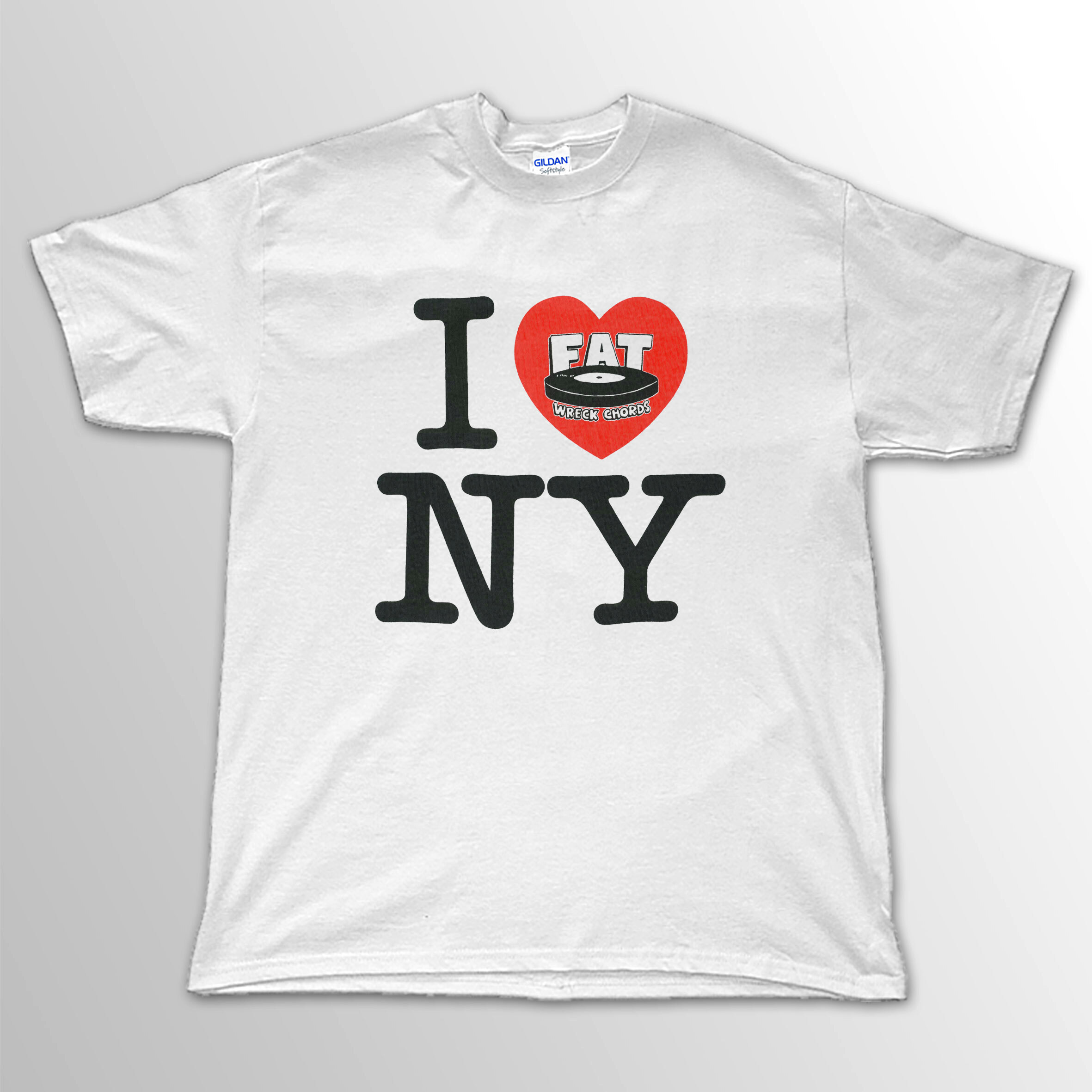 Fat Wreck Chords / I Love Fat NY ホワイト T/S