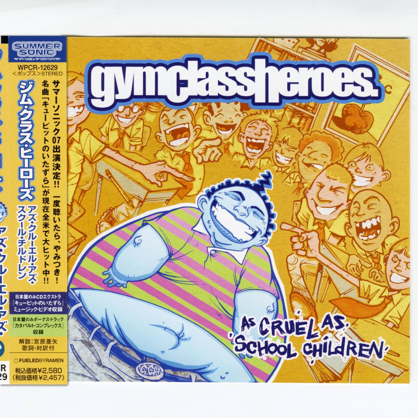 【日本盤】Gym Class Heroes / As Cruel As School Children [JPN Orig.LP][CD | WEA]【ユーズド】