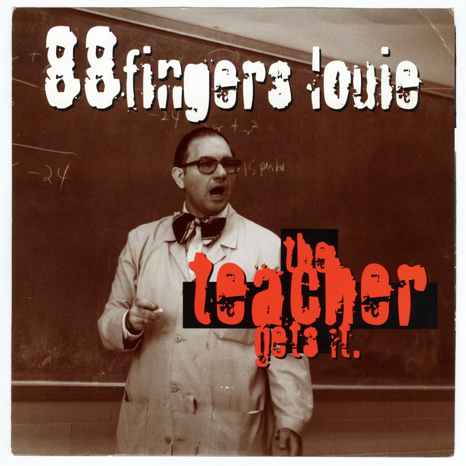 88 Fingers Louie / The Teacher Gets It [US Orig.EP | Orange Translucent][7inch | Fat Wreck]【ユーズド】