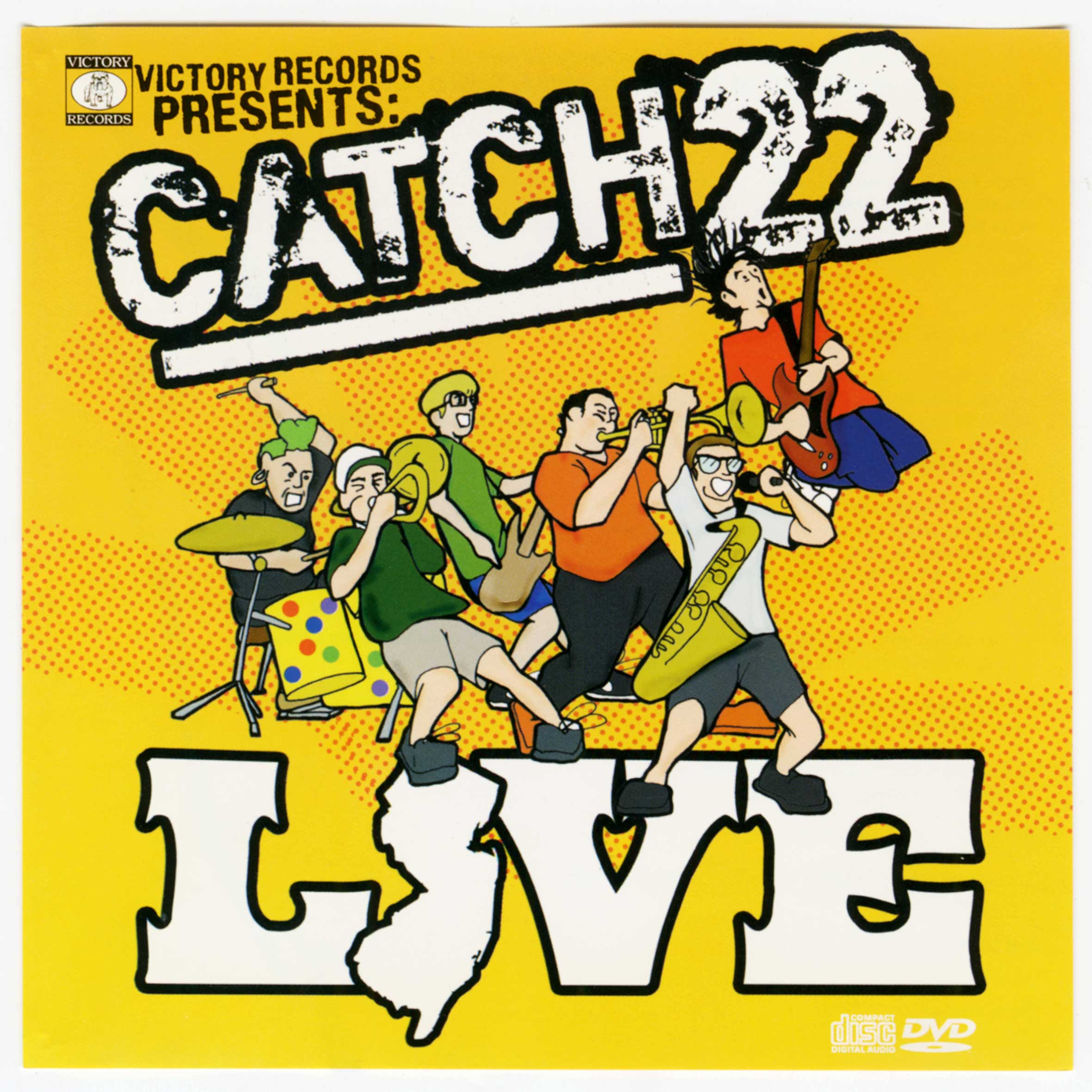 Catch 22 / Live [US Orig.LP][CD+DVD | Victory]【ユーズド】