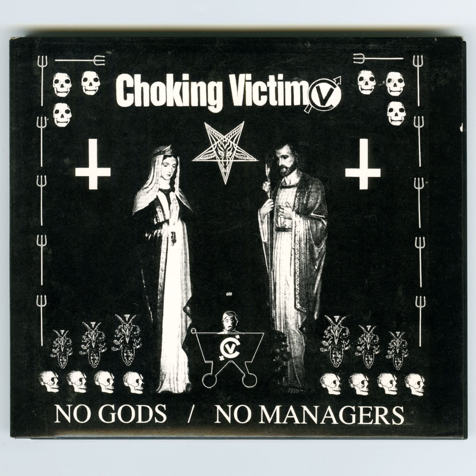 【日本盤】Choking Victim / No Gods, No Managers [JPN Orig.LP][CD | Sony Music]【ユーズド】
