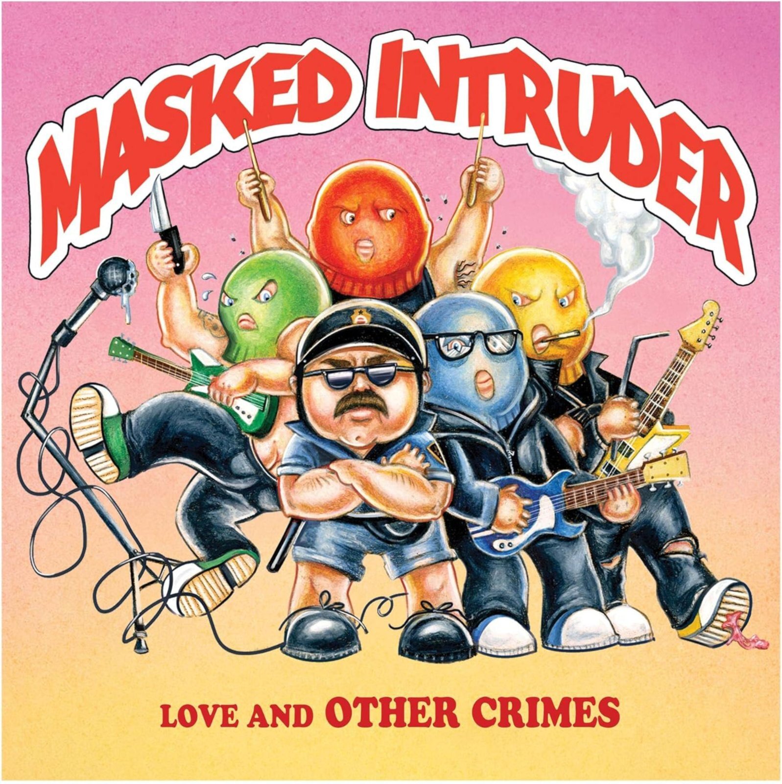Masked Intruder / Love & Other Crimes [US Orig.LP | Limited Color][12inch | Pure Noise]【新品】