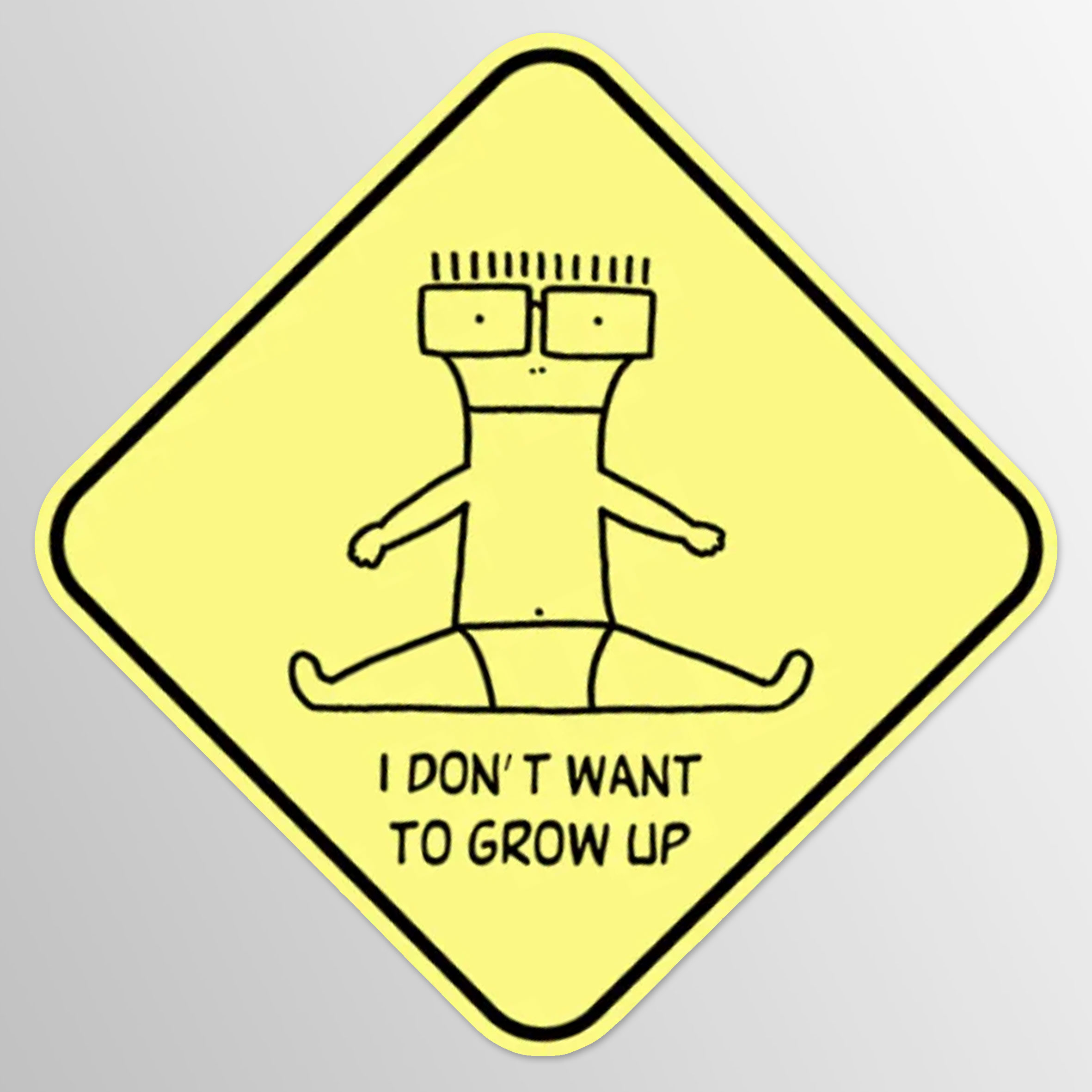 Descendents / I Don’t Want To Grow Up Car Window ステッカー