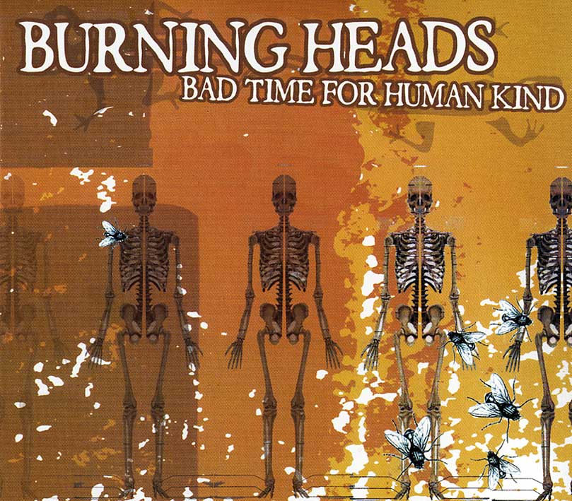 画像1: Burning Heads / Bad Time For Humankind (1)
